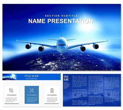 Airline Powerpoint Template Free